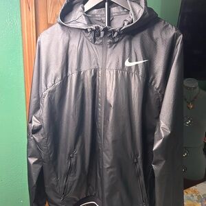 Nike Men's Charcoal Windbreaker Jacket